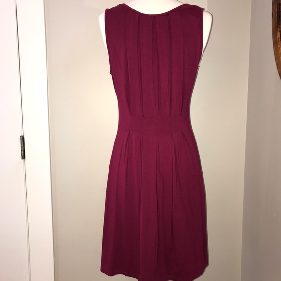 Max Studio Raspberry Rose Dress Size Medium - Picture 4 of 7